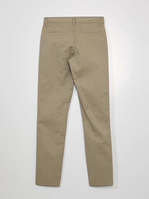 Pantaloni chino slim - L34 - Kiabi