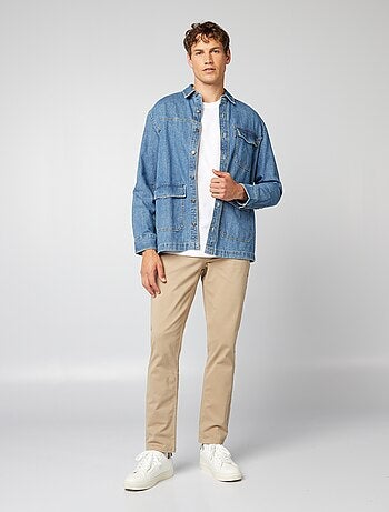 Pantaloni chino slim 5 tasche - L32
