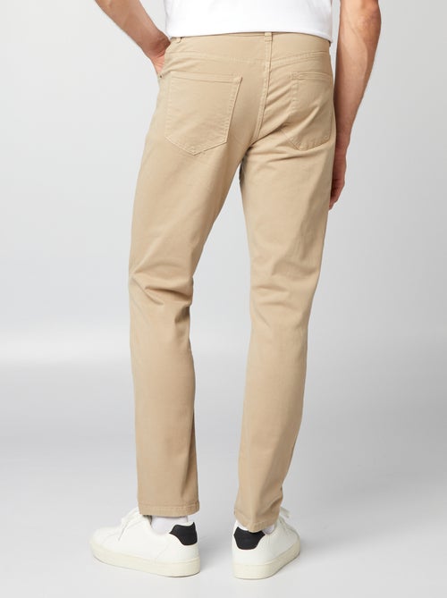Pantaloni chino slim 5 tasche - L32 - Kiabi
