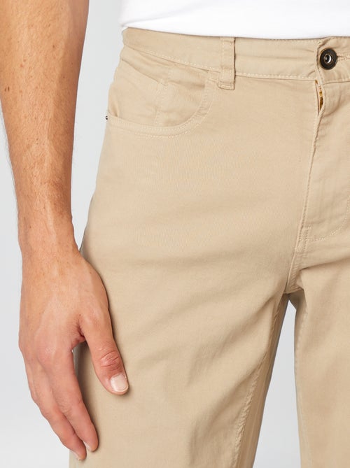 Pantaloni chino slim 5 tasche - L32 - Kiabi