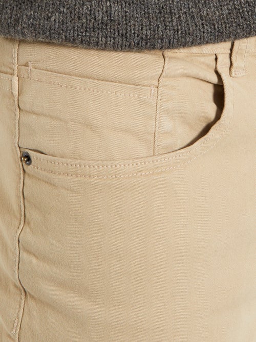 Pantaloni chino slim 5 tasche - L32 - Kiabi