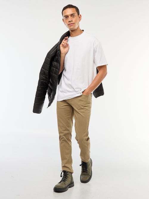 Pantaloni chino slim 5 tasche - L32 - Kiabi