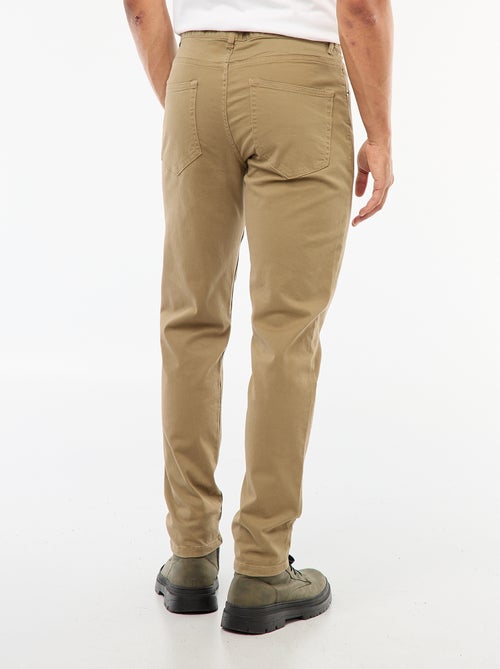 Pantaloni chino slim 5 tasche - L32 - Kiabi