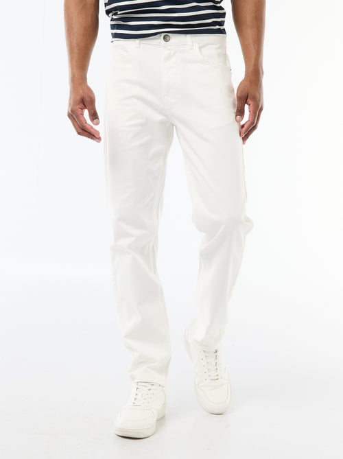 Pantaloni chino slim 5 tasche - L32 - Kiabi