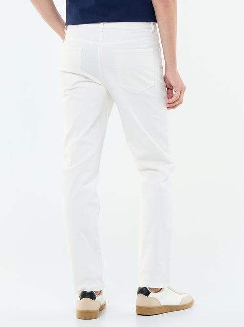 Pantaloni chino slim 5 tasche - L32 - Kiabi