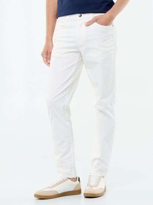 Pantaloni chino slim 5 tasche - L32 - Kiabi