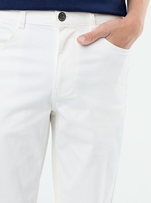 Pantaloni chino slim 5 tasche - L32 - Kiabi