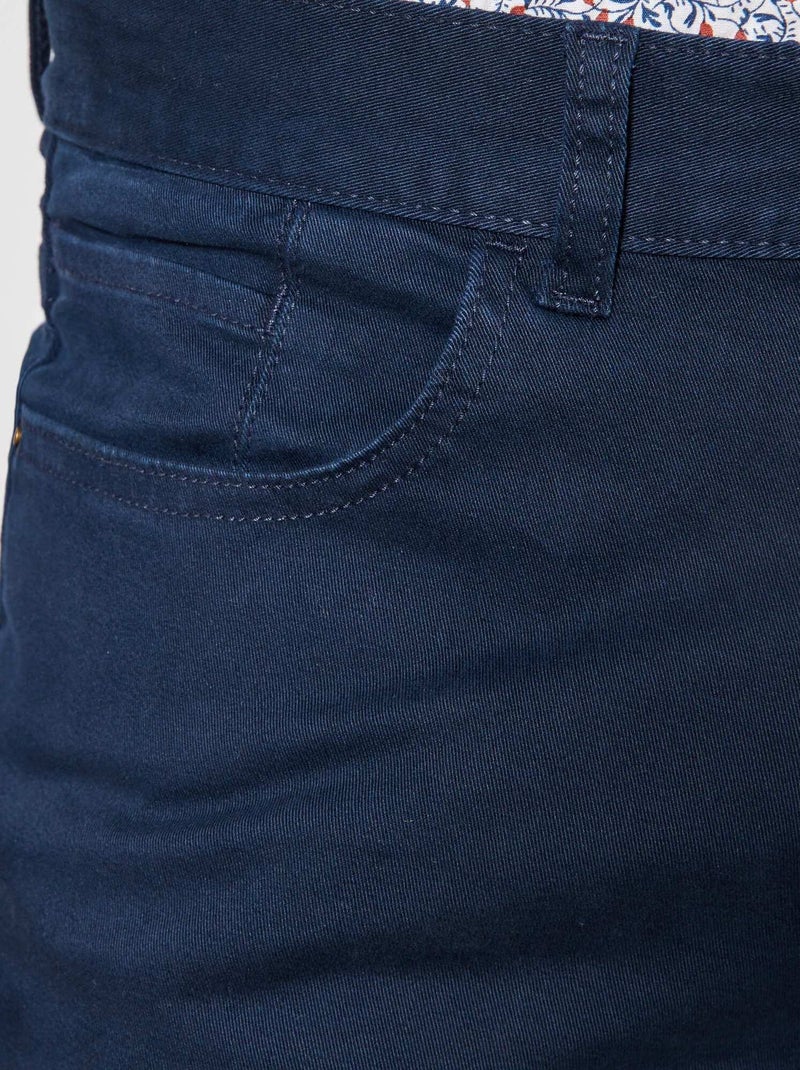 Pantaloni chino slim 5 tasche - L32 BLU - Kiabi