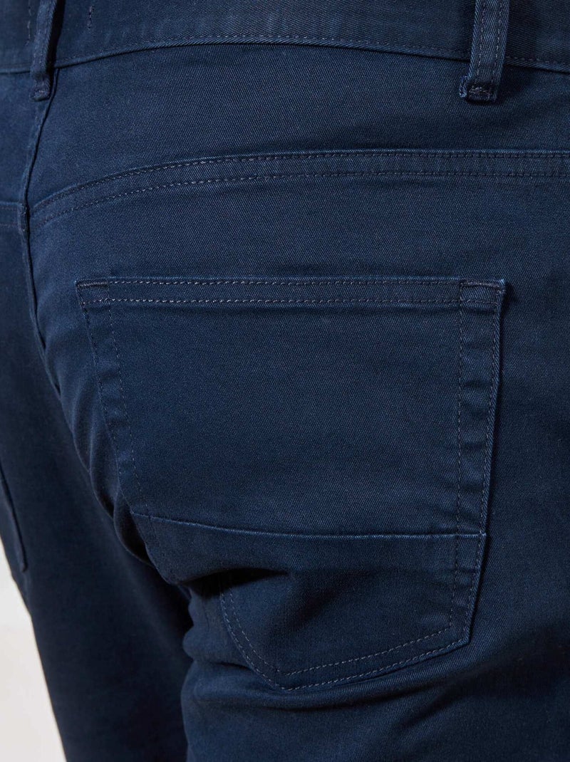 Pantaloni chino slim 5 tasche - L32 BLU - Kiabi