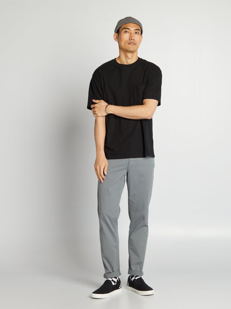 Pantaloni chino slim 5 tasche - L32 BLU - Kiabi