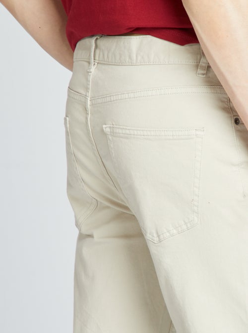Pantaloni chino slim 5 tasche - L32 - Kiabi