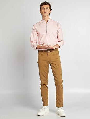 Pantaloni chino slim 5 tasche - L32