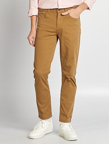 Pantaloni chino slim 5 tasche - L32