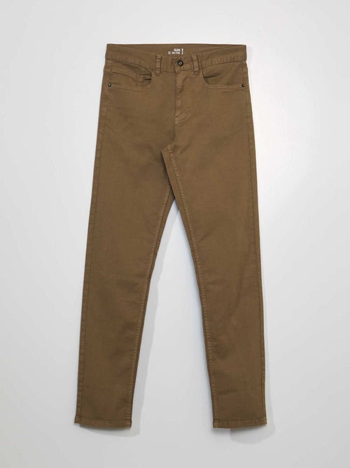 Pantaloni chino slim 5 tasche - L32 - Kiabi