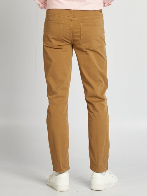 Pantaloni chino slim 5 tasche - L32 - Kiabi