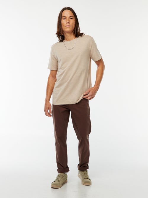 Pantaloni chino slim 5 tasche - L32 - Kiabi
