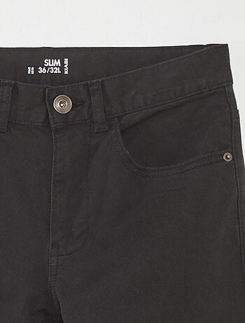Pantaloni chino slim 5 tasche - L32