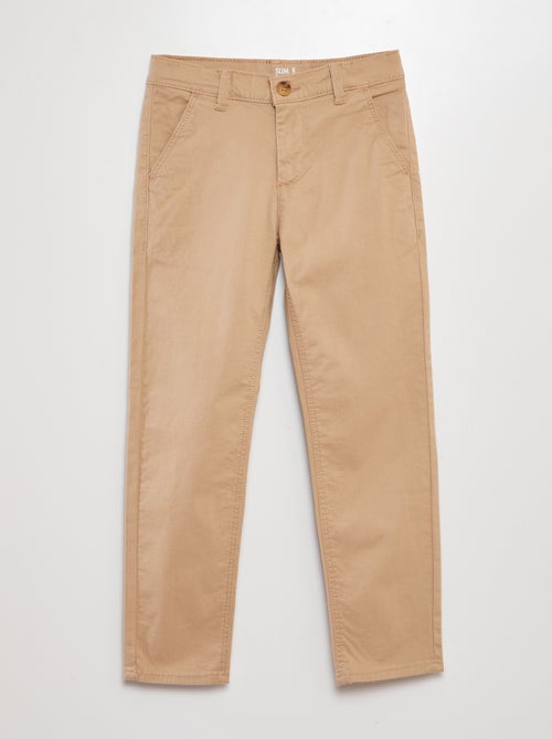 Pantaloni chino slim - Kiabi