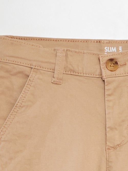 Pantaloni chino slim - Kiabi