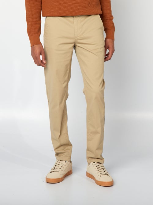 Pantaloni chino slim - Kiabi