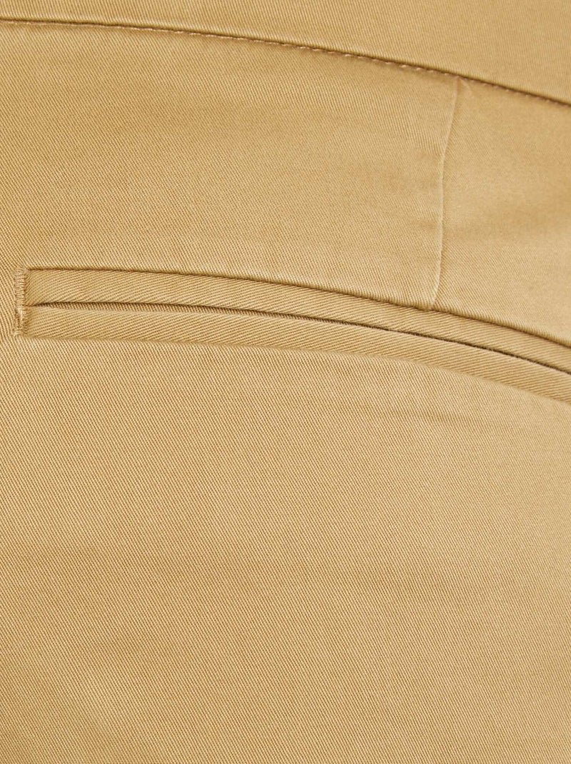 Pantaloni chino slim beige - Kiabi