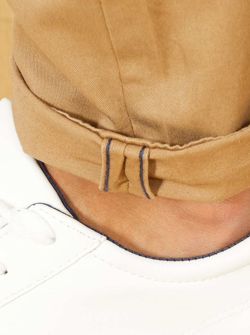 Pantaloni chino slim beige - Kiabi