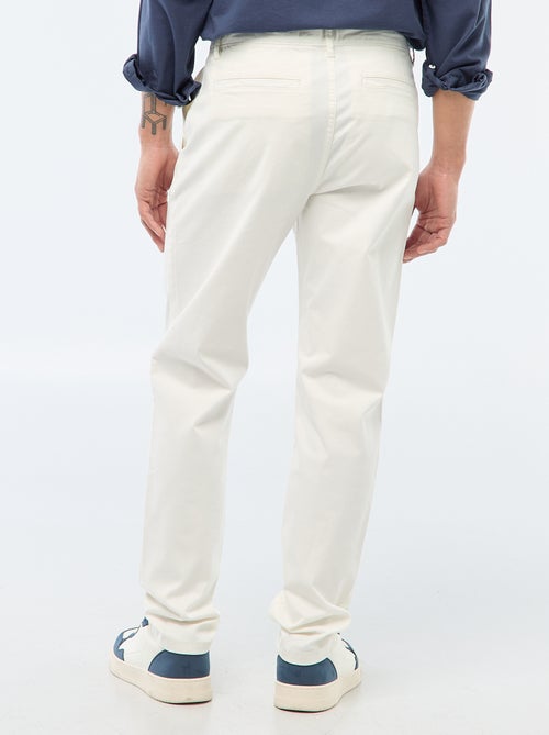 Pantaloni chino slim - Kiabi