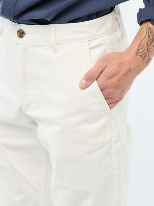 Pantaloni chino slim - Kiabi