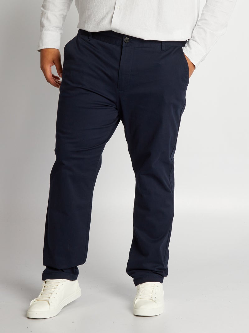 Pantaloni chino slim BLU - Kiabi