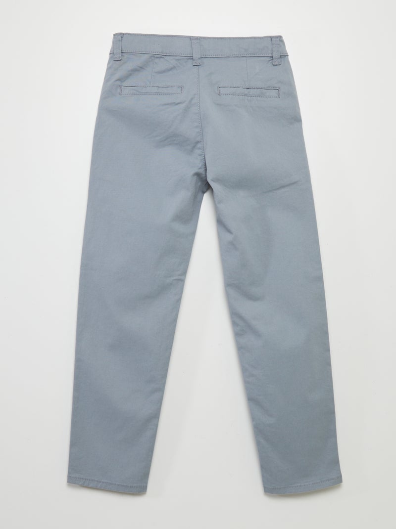 Pantaloni chino slim BLU - Kiabi