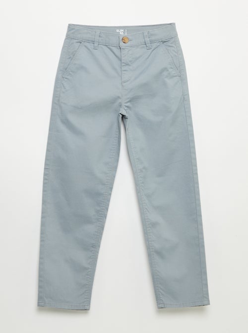 Pantaloni chino slim - Kiabi
