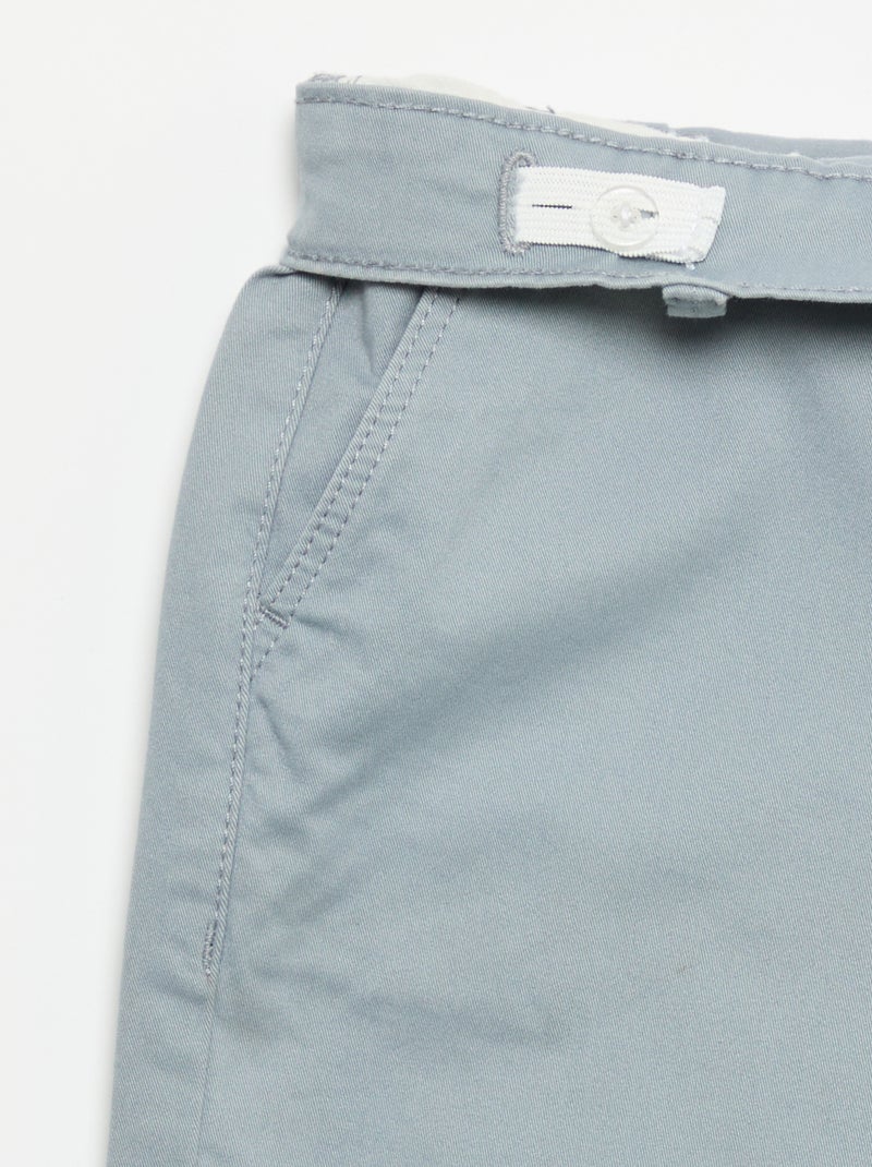 Pantaloni chino slim Blu - Kiabi