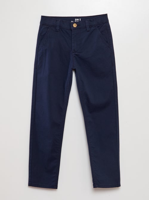 Pantaloni chino slim - Kiabi