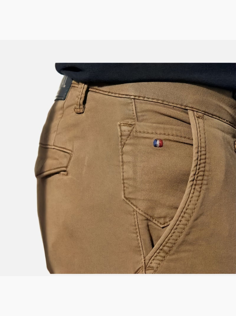 Pantaloni Chino Slim da Uomo Kaporal Giallo - Kiabi