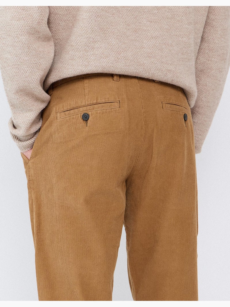 Pantaloni chino slim-fit, mo fashion Marrone - Kiabi