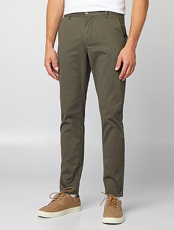 Pantaloni chino slim