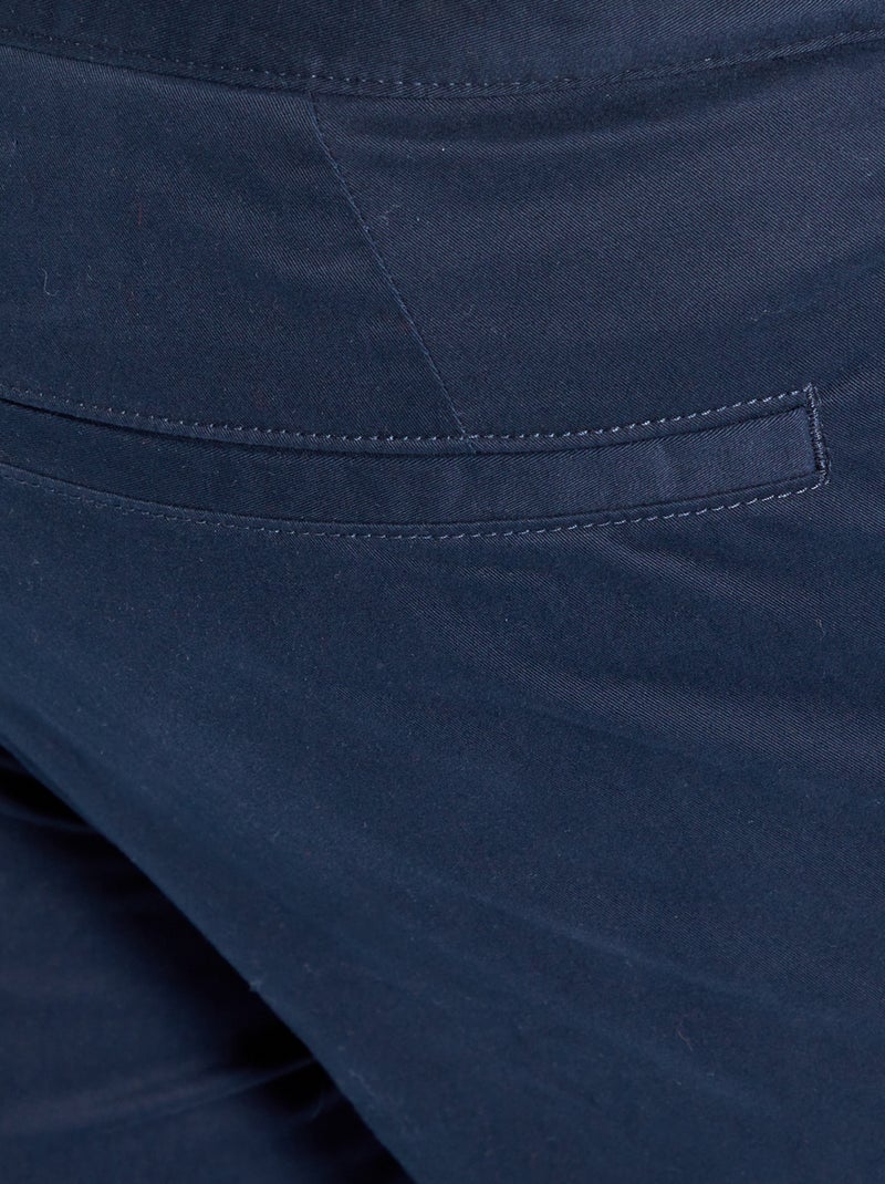 Pantaloni chino slim L34 blu - Kiabi