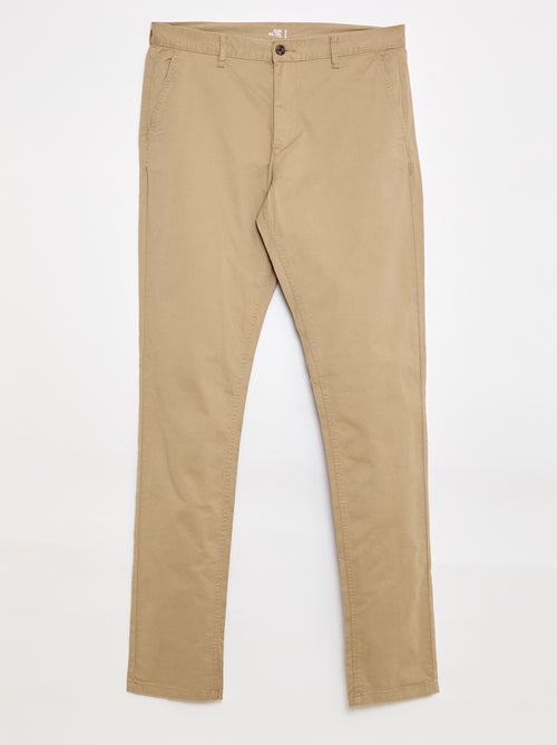 Pantaloni chino slim L38 +195 cm - Kiabi
