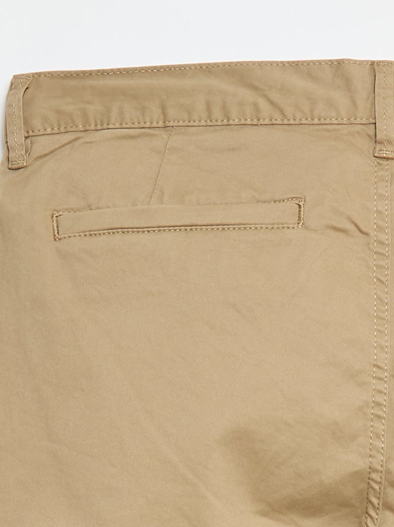 Pantaloni chino slim L38 +195 cm Beige - Kiabi