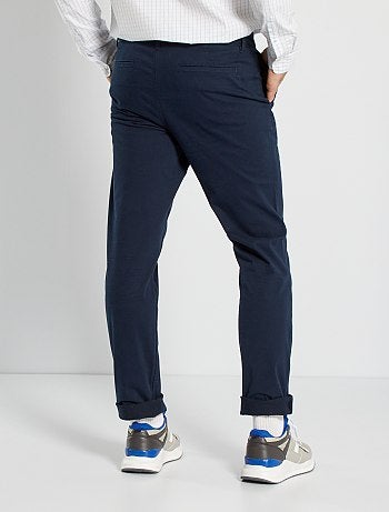 Pantaloni chino slim L38 +195 cm