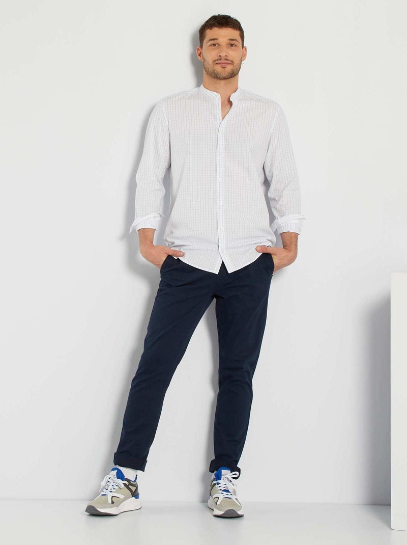 Pantaloni chino slim L38 +195 cm blu - Kiabi