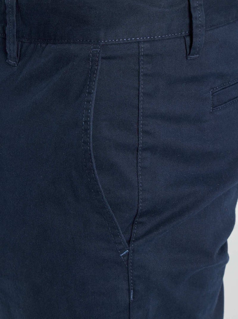 Pantaloni chino slim L38 +195 cm blu - Kiabi