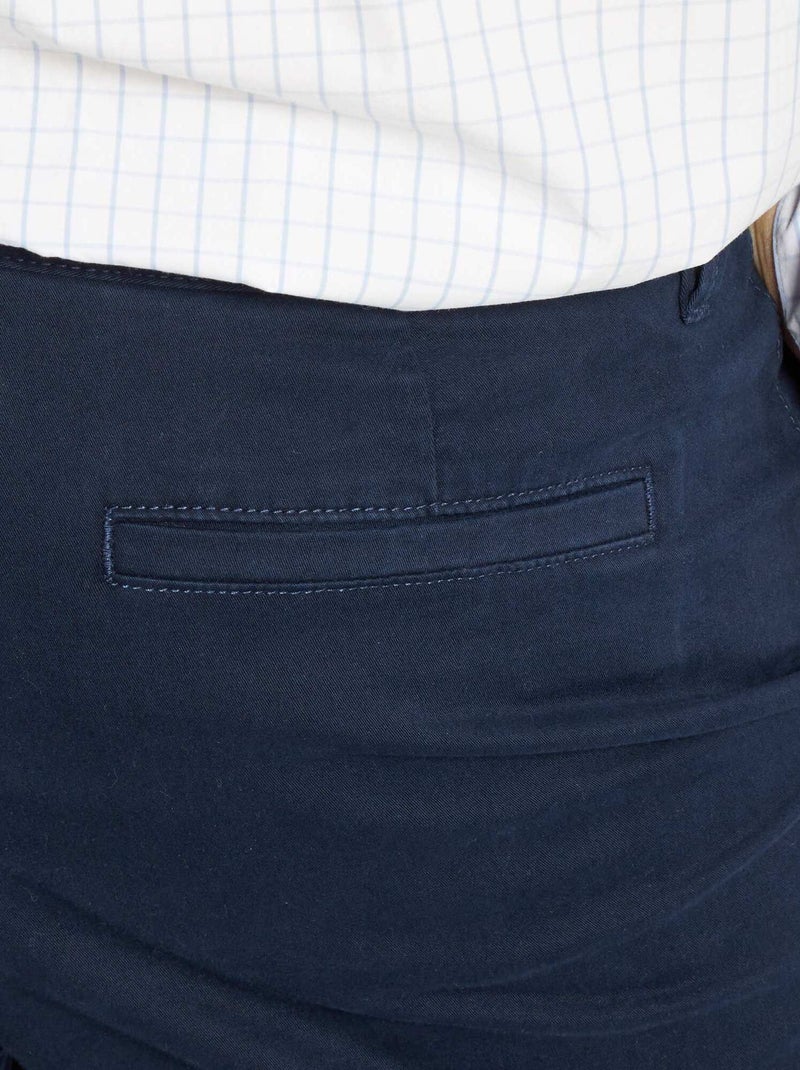 Pantaloni chino slim L38 +195 cm blu - Kiabi