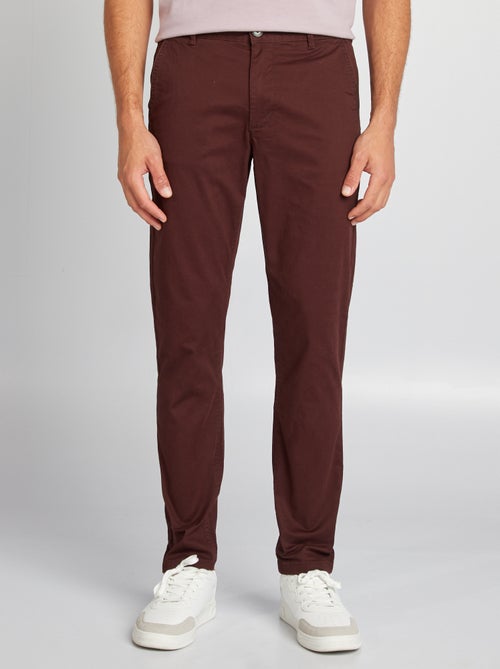 Pantaloni chino slim - Kiabi