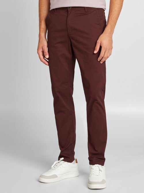 Pantaloni chino slim - Kiabi