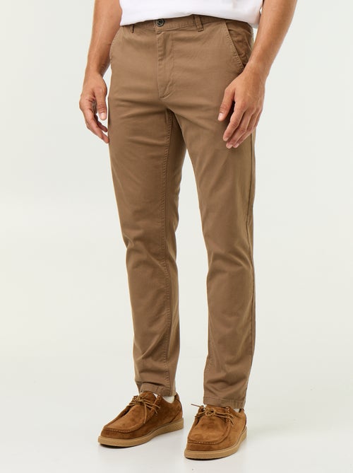 Pantaloni chino slim - Kiabi Pantaloni chino slim - Kiabi