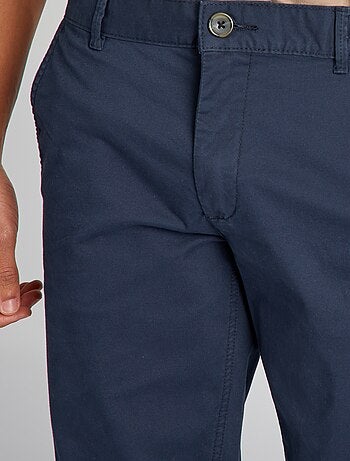 Pantaloni chino slim puro cotone L36 + 1 m 90