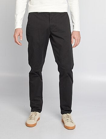 Pantaloni chino slim puro cotone L36 + 1 m 90