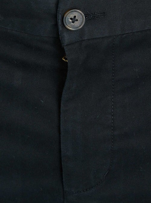 Pantaloni chino slim puro cotone L36 + 1 m 90 - Kiabi