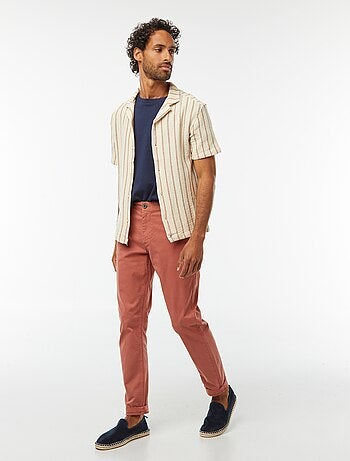 Pantaloni chino slim